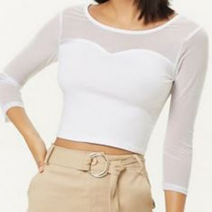 Illusion Crop Top